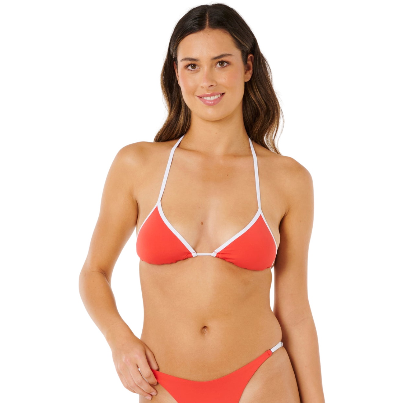 Rip Curl Mujer Clásico Surf Deslizante Triángulo Bikini Top 0SXWSW - Red